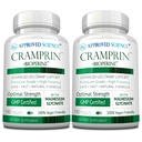Schválený vědecký kramprin - vysoká absorpční hořčík, komplex vitaminu B, bioperin - 6 měsíční zásoba - 2 láhve - Vegan