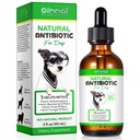 Pes Antibiotika, Přírodní Antibiotika pro psy, Pes Multivitamin Bylinné doplňky 60 ml