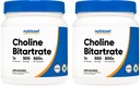 Nutricost Pure Choline Bitartate Powder 500G (2 láhve)