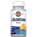 KAL L- Glutathione, Reduced Glutathione Supplement, High Absorption Antioxidant, Orange Flavor Instant Disolve ActiviMelt, Vegetarian, Laboratoř ověřené, 90 Služeb, 90 Mikro Tablety
