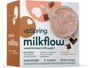 UpSpring Milkflow Electrolyte Kojení Supplement Drink Mix s Fenugreek cukrovars 124; Čokoláda Flavor cukrovars 124; Kojení dodatek k podpoře zdravé zásobování prsu mlékem & Obnovit Electrolytes cukrolytes 124; 16 Drink Mixes