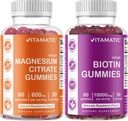 Vitamatická hořčíková guma a biotinové gumy - 60 Veganů