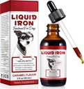 Tekuté železo doplňky pro psy, Liquil Železo s vitamínem C a B12, podporuje anémie, Nízké Enery Úrovně a Letargie, Podporuje krevní zdraví, pomáhá s formování červených krvinek