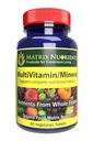MULTIVITAMIN - Mineral - 100% organické, celé jídlo, kompletní multivitamín - Skvělé pro každodenní zdraví, životní styl a další: Vitamin A, Vitamin C, Vitamin D, Vitamin E a mnohem více! Veganské tablety (60ct)