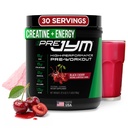 JYM dodatek Věda Pre JYM Black Cherry Pre Workout Prášek pro muže a ženy, BCAA, Nootropics, Creatine HCI, Citruline, Beta- Alanin, Betaine, Taurin, Huperzin, 30 Služení
