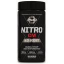 PMD Sports Nitro CM Nitric Oxide s Agmatine Pre Workout Dodatek - Svalový růst a svalové čerpadlo s L arginin - Vytrvalost Boost pro tvrdé jádro školení a kulturistika Preworking (180 Kapsle)