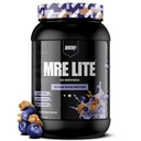 REDCON1 MRE Lite celý potravinový protein prášek, borůvkový Cobbler - Nízký karb & syrovátka Free Meal Výměna se zvířecími bílkovinnými směsi - Snadný Digest dodatek vyrobený s MCT oleje (30 Služeb)