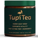 Horny Goat Weed Powder, dodatek w / Maca Root, Tribulus Terrestris Extract, Muira Puama to Boost Energy, Wellness & Nitric Oxide Prime Support for Men & Women. Omezený den měsíčního obchodu