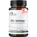 Designy pro zdraví Deglycyrrhizinated Licorice Root Chewables - DGL Synergy 500mg Licorice Dodatek k podpoře stravovací - Pleasant- Ochutnávání, Non- GMO + Cukr zdarma (90 Žvýkací tablety)