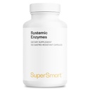 Supersmart Systemické enzymy (High Potency) - s bromelain, proteáza, lipáza, trypsin, chymokrypsin, Peptidasa, Pankreatin - proteolytické enzymy Komplexní 124; Non- GMO & gluten Free - 100 DR Kapsle