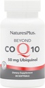 NaturesPlus Beyond CoQ10 50 mg - 30 Softgels - Poskytuje vysokou sílu Ubiquinol - Podporuje celkové Well- Being - 30 Služeb