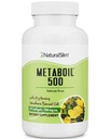 NaturalSlim Evening Primrose Oil for Women 1500mg from Cold Pressed Oil - Metaboil 500 GLA Supplement Gama Linolenová kyselina pro ženské zdraví, metabolismus, srdce & Skin Health - 270 Softgels