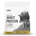 Levels Grass Fed Whey Protein Powder, No Manufaccials, 24G Protein, Vanilla Bean, 1LB