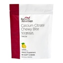Bariatric Advantage vápník Citrát Chewy Bites 500 mg - Vysoce absorbovatelné a stravitelné - Vitamin D3 - Snadno žvýkací doplněk vápníku - Lemon Flavor - 90 Počet