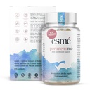 Esme Menopauza Doplňky Perimenopauza Dodatky 1 Měsíční dodávky - Denní podpora pro časnou fázi menopauzy - 60 Kapsle - Zahrnuje Ashwagandha, Vitamíny a Red Clover