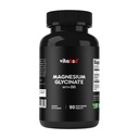 Glycinát hořečnatý 1000 mg na jedno podání Poskytování 300mg Elemental Magnesium - 90 Vegetariánských tablet - Chelatovaný formulář - Podporuje svalovou, kloubní a srdeční péči *