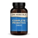 Dr. Mercola Kompletní Probiotika - 70 Miliardy CFU - Podporuje imunitní, stravitelné a Gut zdraví - Funkce 10 Strava - Schránka Stabilní - GMO- Free, Gluten- Free & Soy - 90 Kapsle (90 Služeb)