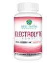 Nejlepší Natural Země Electrolyte Support Supment - Podpora rovnováhy elektrolytů s vitaminem D, vápníkem, hořčík, sodík, draslík, boron a více - 30 ct. Kapsle