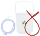 Coffee Enema Kit pro Colon Cleansing - Doporučeno Gerson Home Enema Kit - Enema Bucket Kit s Red Tube - Colon Detox Organic Coffee Enema - Enema Coffee Colon Cleanser - Colon Health