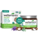 Spotřebitelé Organic Baby Chest & Foot Rub po dobu 3 měsíců + (1.8 Fl Oz)