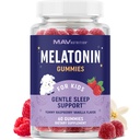 Melatonin Gummies pro děti 124; 0, 5mg Per Gummy 124; Gentle Rest Support for Children Ages 2 + 124; Low- Dose Žvýkací Odpočinek pro děti 124; s Lemon Balm & Hemomile 124; Non- GMO, Third- Party Testováno 60ct