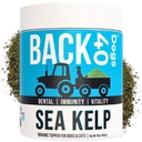 Organic Kelp prášek pro psy, Sušené moře Kelp dodatek pro štítné žlázy Funkce, Zubní zdraví, imunitní podpora, Digestion, Kůže & Coat - jód Rich - Multivitamin pro kočky & Psi 16oz - Made in USA