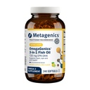 Metagenika OmegaGenics Fish Oil EPA-DHA 720 mg - Omega33 Fish Oil Supplement - High potency - for Heart Health, Musclorable Health & Imunitary System Health * - with DHA & EPA - 240 Softgels