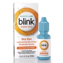 BLINK Triple Care Oko Kapky pro suché oči, Lubrikant Oční Kapky, Soothing pro střední až těžké suché oči, s Hyaluronate, Reduces Discomfortable, Long- Lasting Hydration, 0.34 Fl Oz