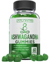 Atlantis Nutrition Ashwagandha Gummies - 1500 MG Per Serving - Podporuje Calmness, zlepšuje náladu, zvyšuje energetické hladiny a posiluje imunitní systém - Vhodné s vitaminem D & Zinek - Veganské 124; 60 Počet