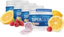 Nello Supercalm Drink Mix - Ashwagandha KSM 66, Magnesium Glycinát, L-Theanine, Vitamin D3 - Ashwagandha Root Extract, Magnesium & L-Theanine Dodatek - 30 Služeb - 4 Pack