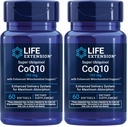 Life Extension Super Ubiquinol CoQ10 with Enhanced Mitochondrial Support, potent Heart Health & Cellular Energy Production Support, Ultraabsorbable, Gluten- Free, Non-GMO, 100 mg, 60 softgelů (Balení po 2)
