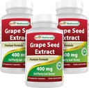 Nejlepší Naturals Grapeseed Extract 400 mg 120 víček (120 Počet (balení po 3))