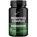 Probiotika a prebiotika 124; 435 miliard CFU 124; Bio kultury Komplexní CF124; 120 Vegetariánské kapsle pro ženy a muže - Lactobacillus Acidophilus, Bifidobacterium, Rhamnosus & Reuteri - Pokročilý multi- kmen
