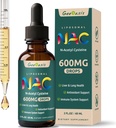 Lipozomální tekutý NAC dodatek N- Acetyl Cysteine Drops, N Acetyl Cysteine 600 mg s Quercetin & Zinek pro dospělé a děti, Játra & Lung Podpora, Antioxidant, Imunity & Skin Health, 2 Fl Oz