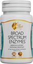 Cocó March N.M.D Broad Spectrum Enzymes- 18 Enzymy pro gluten- Lactose- Digestive Support -Acid & Children Acid and Bile Residant - mlékárna zdarma, Vegan, 460 mg Proprietial Blend, 60 Kapsle
