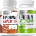 Lipozomální Astaxanthin 24MG s přípravkem Artemisinin 600 mg