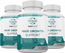 Labs růst vlasů Vitamíny dodatek pro silnější růst vlasů, 180 Kapsle - Nutriční směs vitaminu E, Malina Keton, Železo & Saw Palmetto Minimalizovat vypadávání vlasů pro obě ženy & Muži.