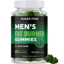 Men 's Fat Burner Gummies for Weight Loss 124; Green Tea, Green Coffee Bean, Garcinia Cambogia & Ketones Found 124; Belly Fat Burner for Men Weight Loss Gummies 124; Apple Flaused, Pectin- based Obrna 124; 60 Gummies