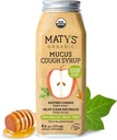 Matys Dospělý Mucus kašel Syrup pro dospělé a děti 12 let & up, Soothing Relief Ivy s organickými přísadami & zinek, 6 Fl Oz