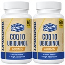 Lipozomální CoQ10 Ubiquinol 600mg Softgels S124; Superior Absorpce Ubiquinol CoQ10 dodatek S124; Výkonná aktivní antioxidační forma koenzymu Q10 S124; Srdeční funkce a výroba energie S124; 120 Softgels