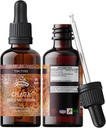 Chaga Tincture, Wild Harvested Chaga Extract (Ionotus obliquus) Sušené houby