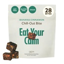 GEM Chill- Out Calm Bite 124; Podporuje klidnou mysl & Clarity CLAND124; Magnesium L- Threonát, Golden Chlorella, Lemon Balm CLAND124; holistic Non- Habit Forming CLAND124; Gluten Free, Soy Free, Banana Skořice, 28 Služení