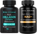 Vitální vitaminy Multi kolagen Kapsle + NAD + Dodatek
