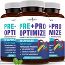 Pro Optimalizace probiotika pro ženy, Menopauza, 70 Miliarda CFU, Stravovací zdraví - Podpora pro nafouknutí, Hot Flashs, Společná podpora, Noční poty - Gut Health & Metabolismus - Dong Quai (180 (balení 3))