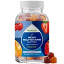 Fyzikální přírodní multivitamin pro muže žvýkačky se zinkem - Vitamin D C A & Biotin B6 B12 Plný doplněk zdraví