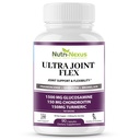 Glucosamine Chondroitin MSM Společný dodatek s Turmeric & Boswellia - Společná podpora pro muže a ženy - Podpora mobility - Flexibility & Comfort - Společné zdraví - Vyrobeno v USA - 90 Kapsle