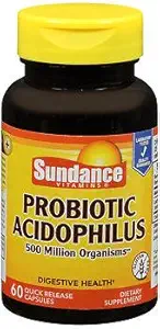 Sundance Probiotic Acidophilus Quick Release - 60 Kapsle, balení po 3 ks