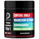 9in1 Cortisol Shield - Magnesium Glycinate & Ashwagandha with Rhodiola, Fosfatidylserine, Passion Flower, L-Theanine, Apigenin, Licorice, Magnolia - Rest Well & Mood Balance - 60 Počet