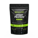 Vegan Sport Protein Powder Vanilla - 30g Plant Based Protein, VELOSION, BCAA, Organic Green & Fruits, Probiotika, Tart Cherry for Post Workout Recovery, Inform Sports Certified Keto - 20 porcí