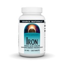 Zdroj Naturals Iron, Amino Acid Chelate - dodatek stravy, který podporuje výrobu energie - 250 tablet